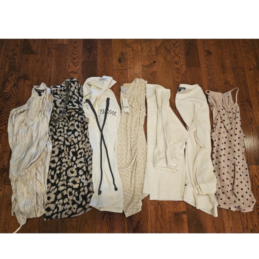 Neutral Bundle Of Blouses - image 1